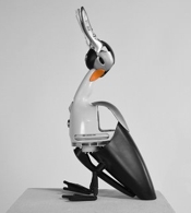recyclart Animaux Recycled Plastic Parts Duck